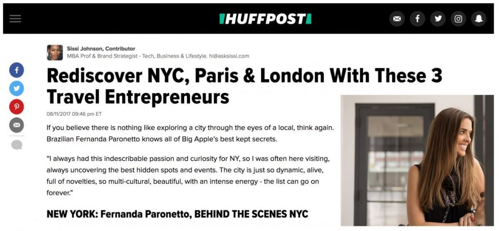 About BTSNYC What The Press Says Huffington Post