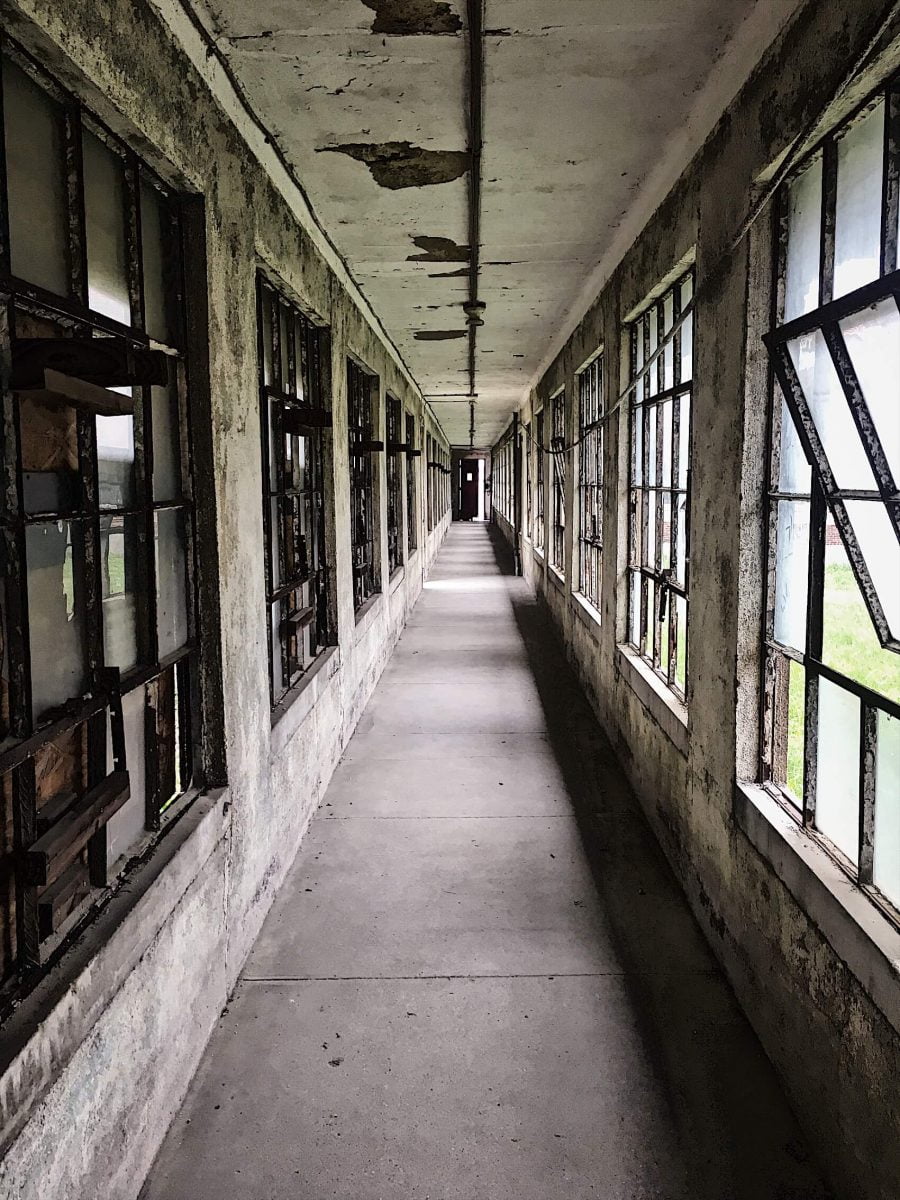 BTSNYC Experiences On Going Abandoned Ellis Island Hospital Tour Hall