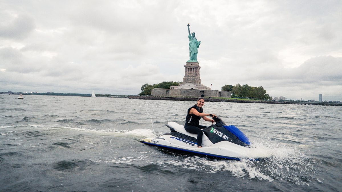 BTSNYC Experiences On Going Outdoor Activities Jet Ski Hudson River Statue of Liberty