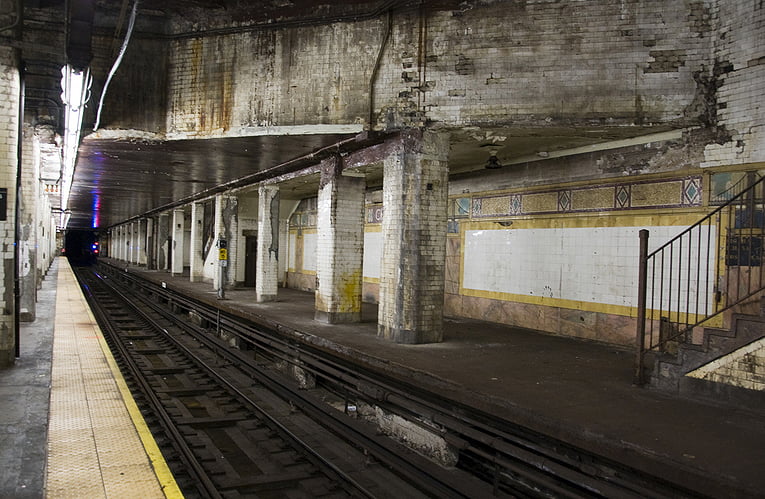 BTSNYC Experiences On Going Secret Underground New York Subway Tour Chambers Station