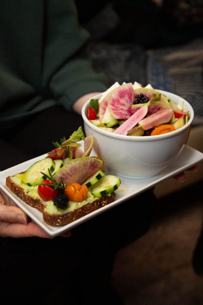 BTSNYC Experiences On Going Sustainable Brooklyn Food Fashion Tour Dishes