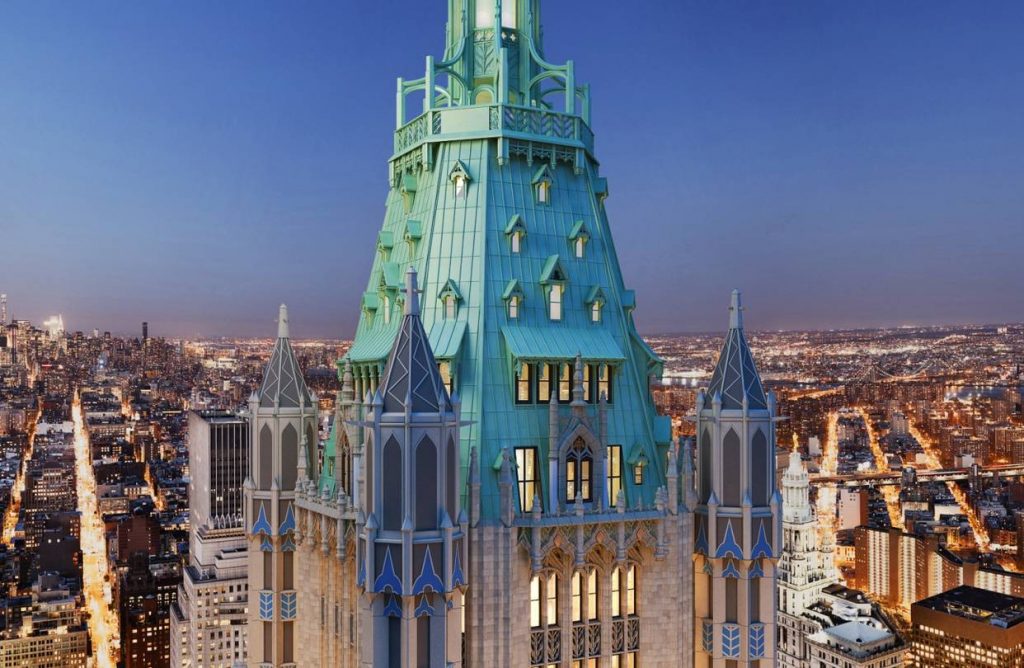 BTSNYC Experiences On Going VIP Tour Historic Woolworth Building View