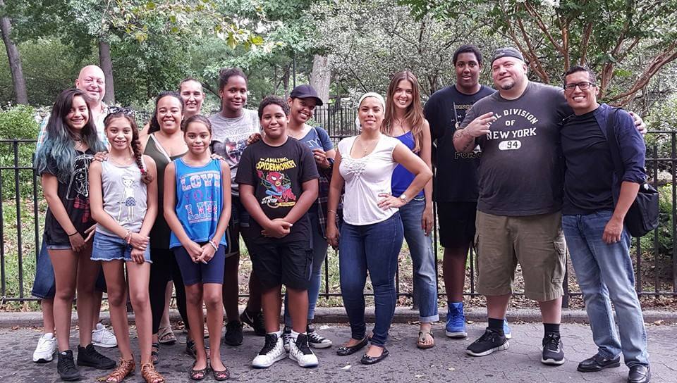 BTSNYC Social Responsibility Latinos NYC Fernanda Paronetto and Group