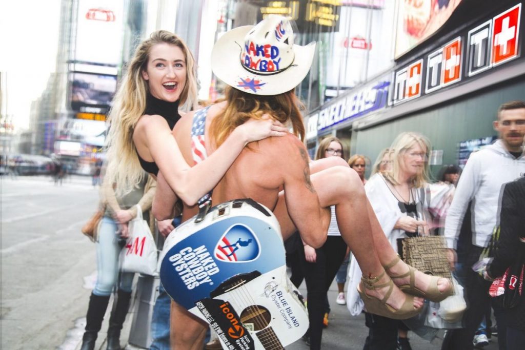 Curiosities Insider Interviews Holly Burt Naked Cowboy NYC