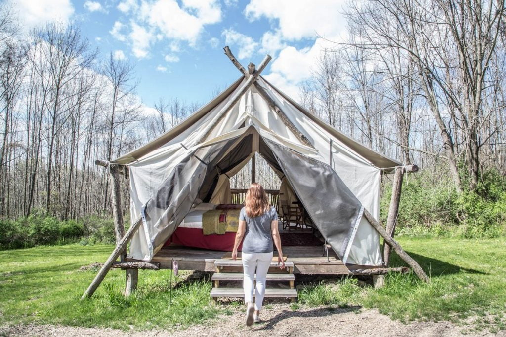 Curiosities Insider Interviews Kristen Kellogg Camping Ithaca New York