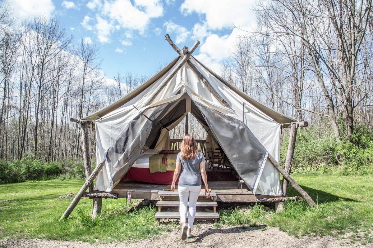 Curiosities Insider Interviews Kristen Kellogg Camping Ithaca New York