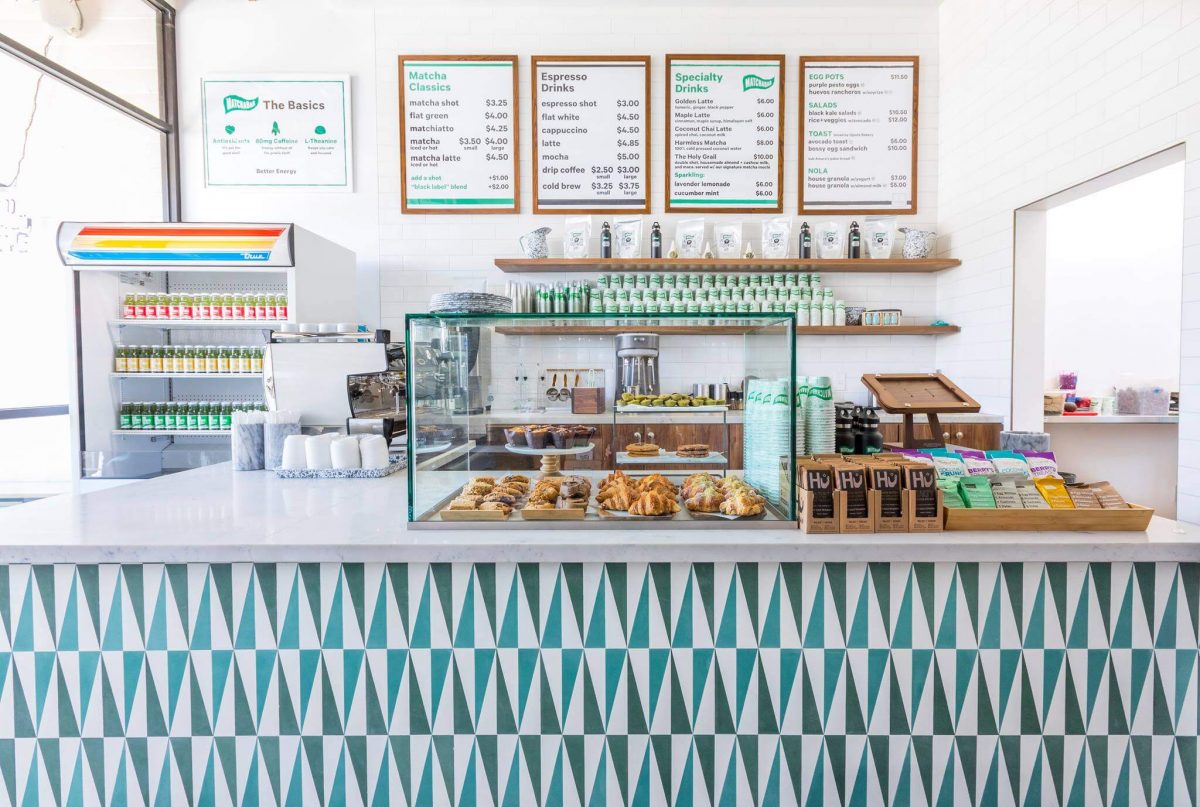 Curiosities Insider Interviews Kristen Kellogg Matcha Bar Counter