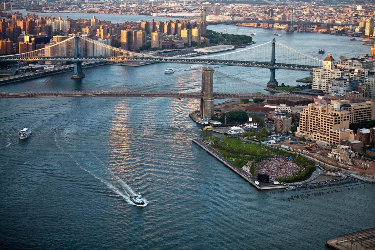 Curiosities Insider Interviews Kristen Kellogg NYC Helicopter Tour East River