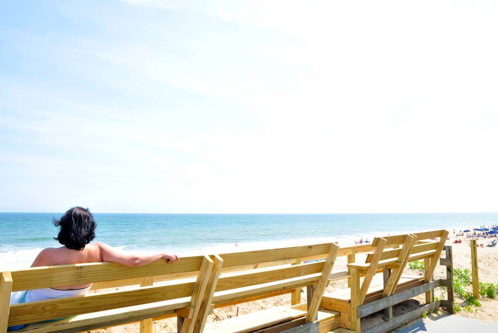 Day Trips and Travels Atlantic Terrace Montauk Benches