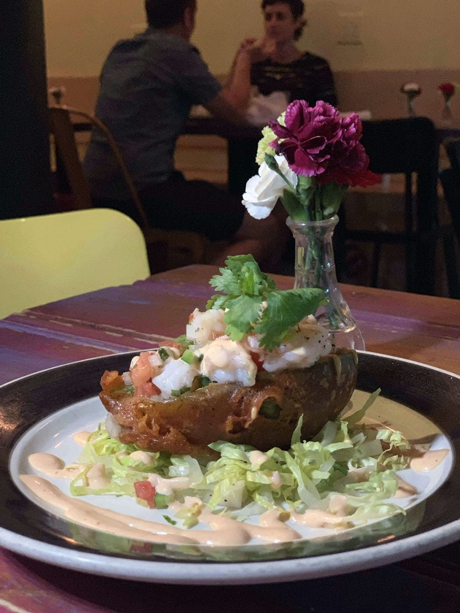 Dining Citrico Mexican Restaurant Brooklyn Aguacate Frito