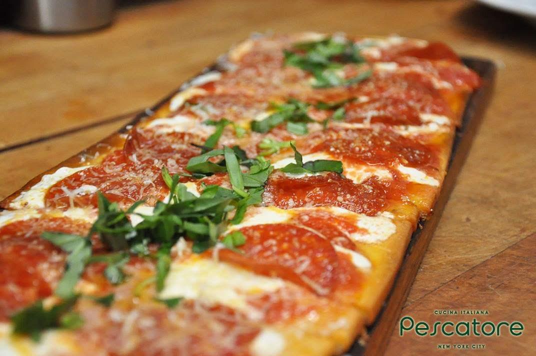 Dining Pescatore Restaurant Manhattan Pizza