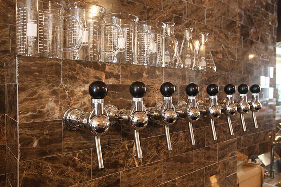 Dining St Anselm Restaurant Beer Taps