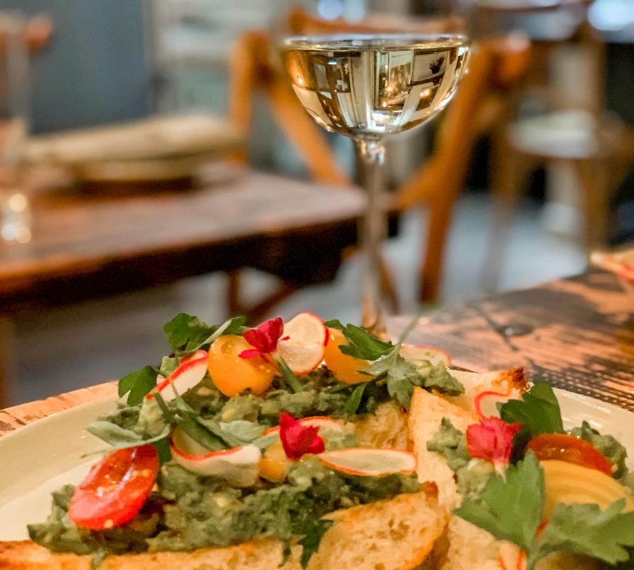 Dining XYST Vegan Restaurant Avocado Toast