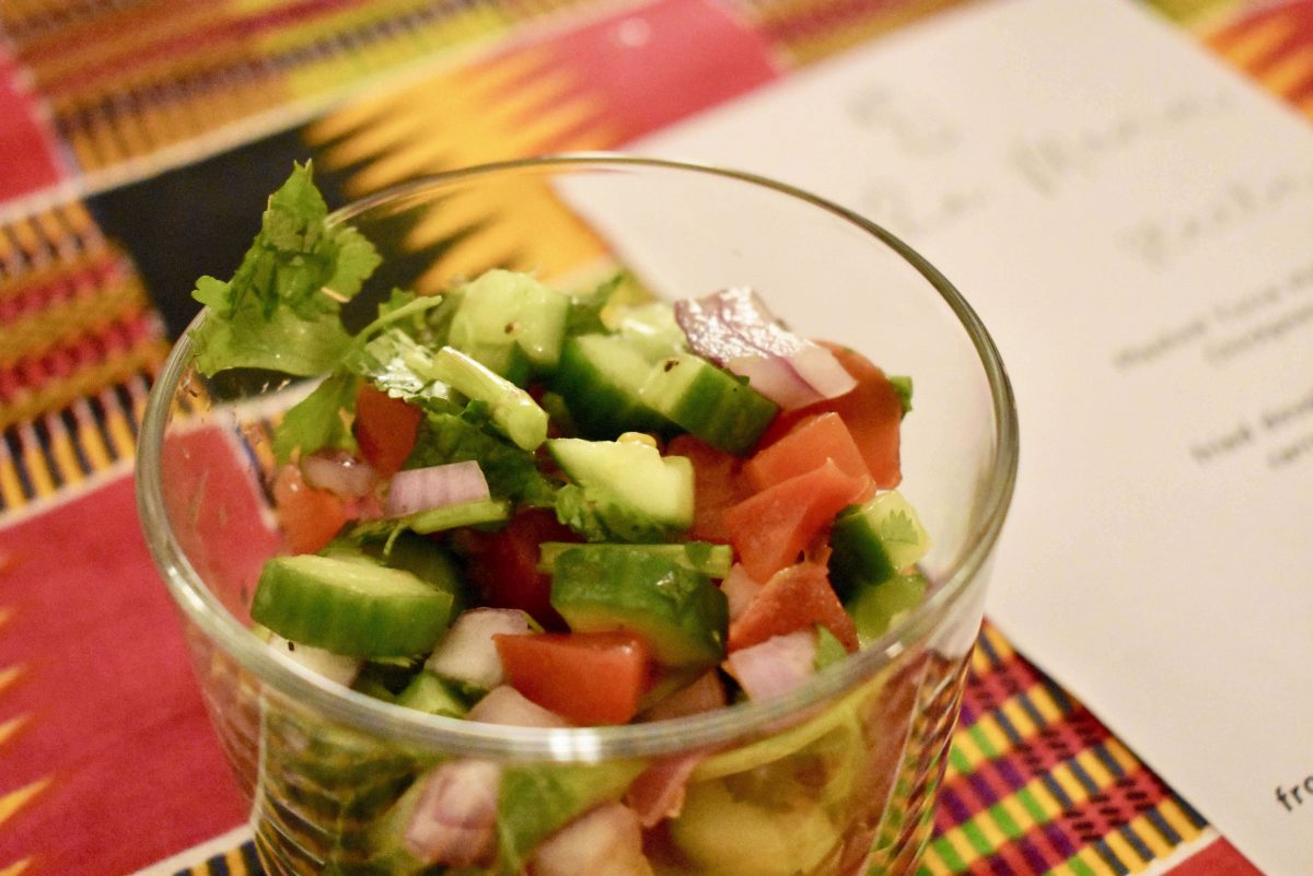 Events On Going Your Friends Kitchen NYC Dining Experience Salad Sachumbari