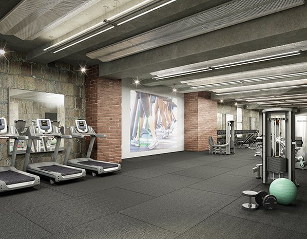 Q&A Residential Hotel Fitness Center Tredmil