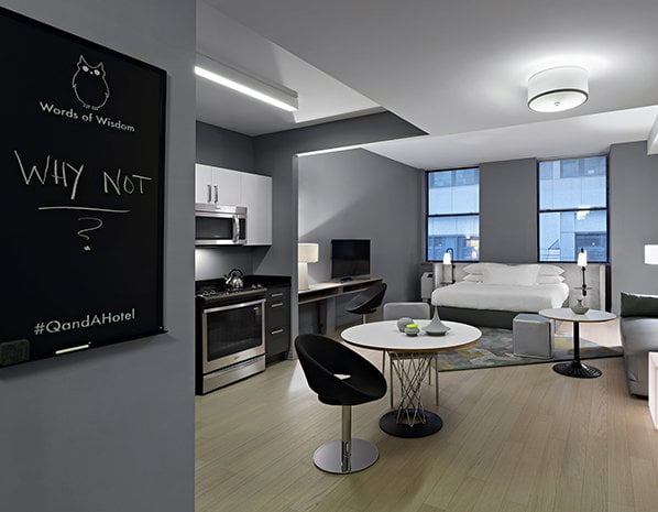 Q&A Residential Hotel Room Entrance