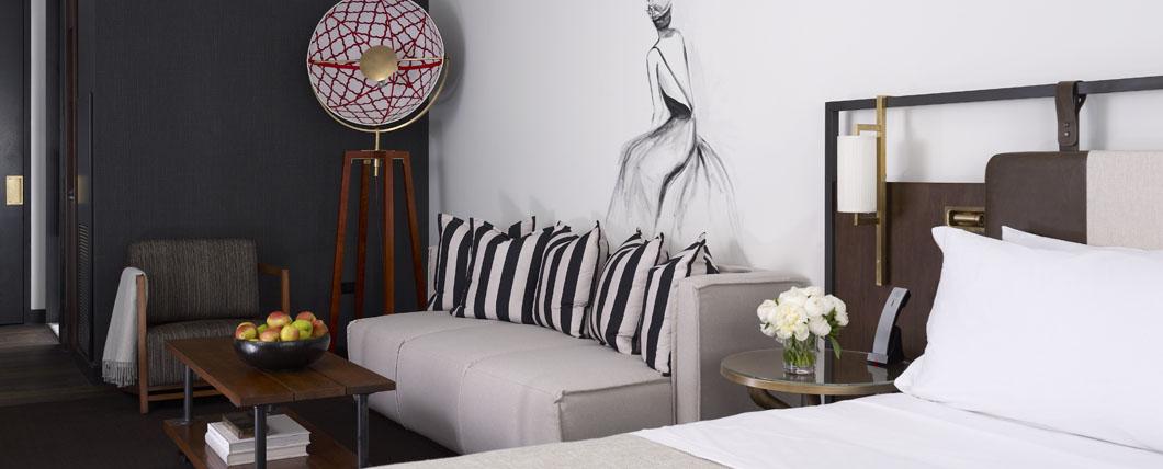 Refinery Hotel Guest Room