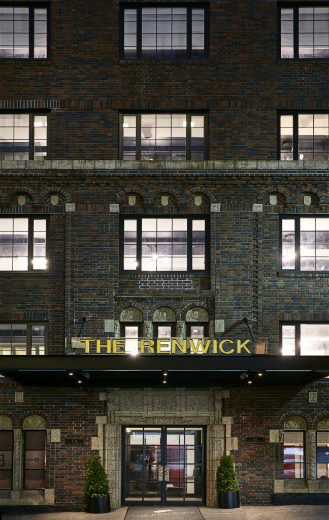 Renwick Hotel Boutique Entrance