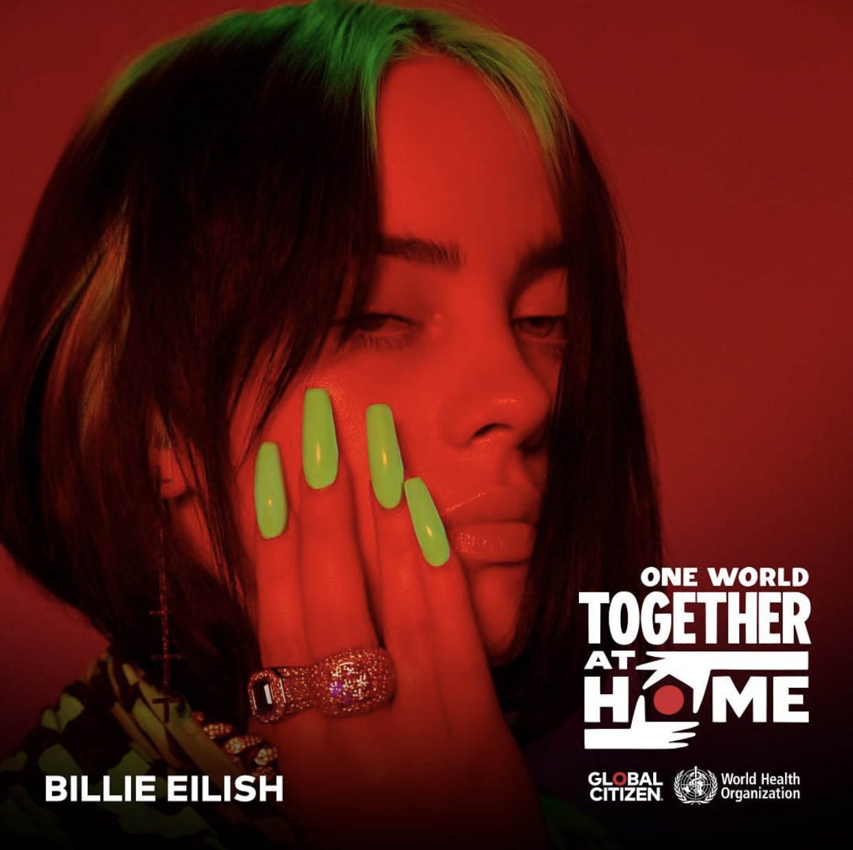 Music One World Together At Home Global Citizen Billie Eilish