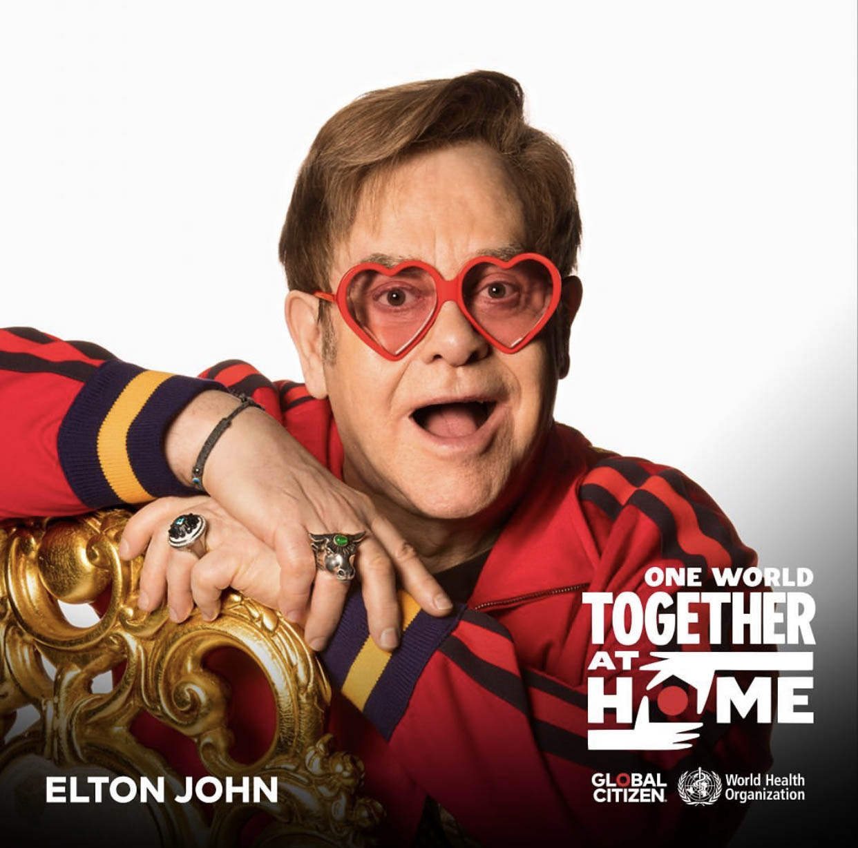 Music One World Together At Home Global Citizen Elton John