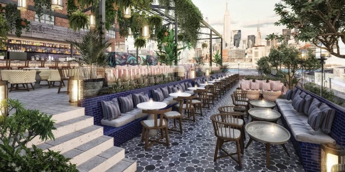 Nightlife Bars Best NYC Rooftop Bars 74 Wythe Weddings