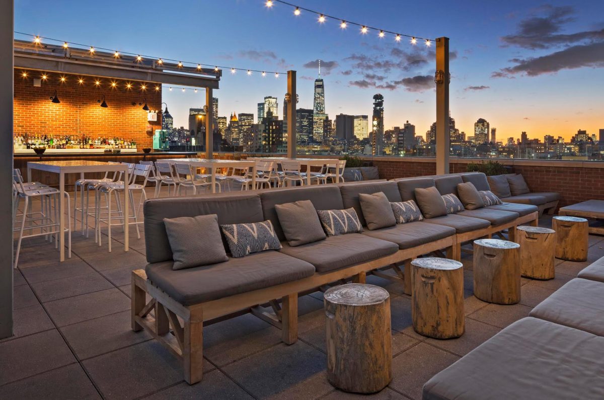 Nightlife Bars Best NYC Rooftop Bars Mr. Purple