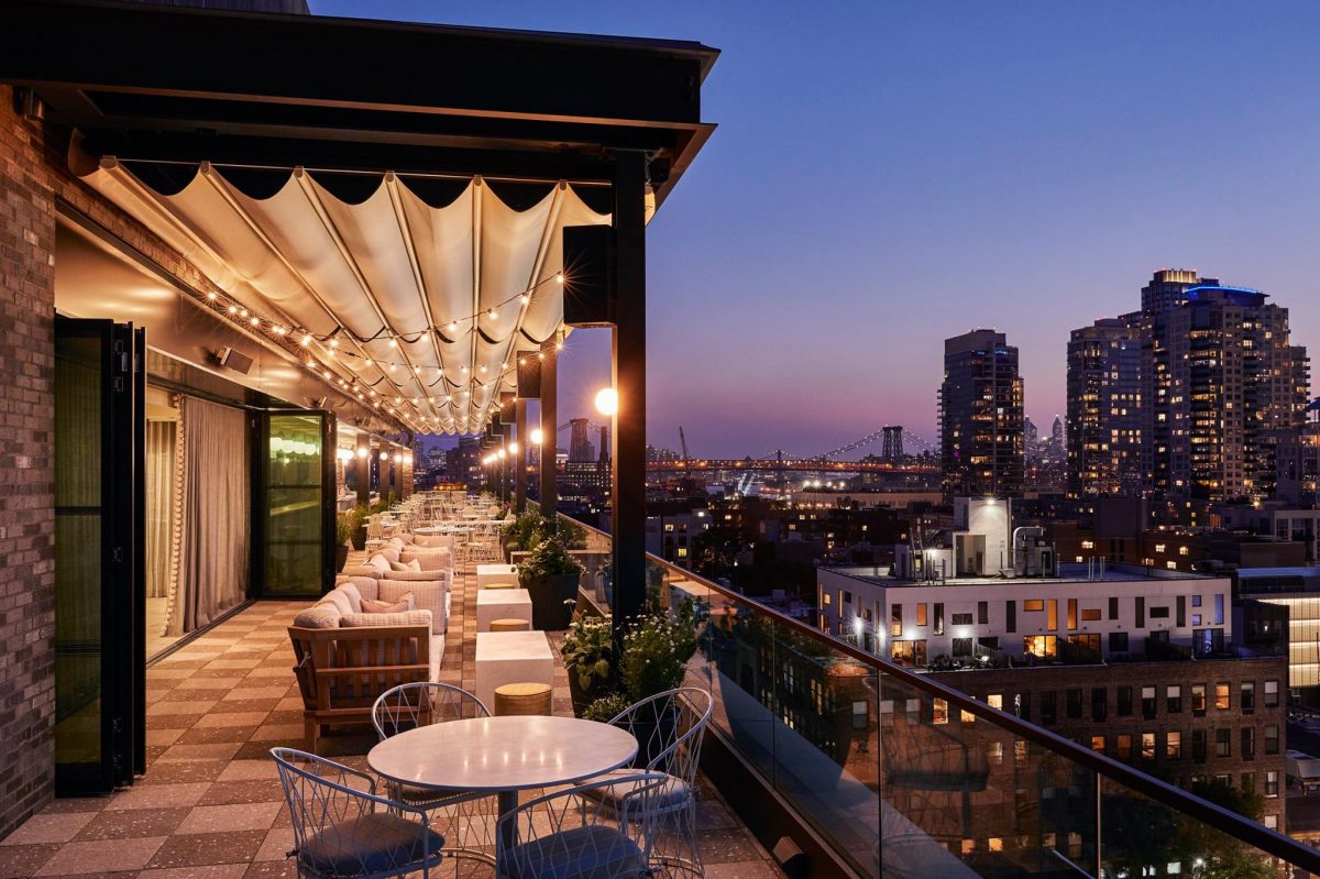 Nightlife Bars Best NYC Rooftop Bars Summerly at The Hoxton Hotel