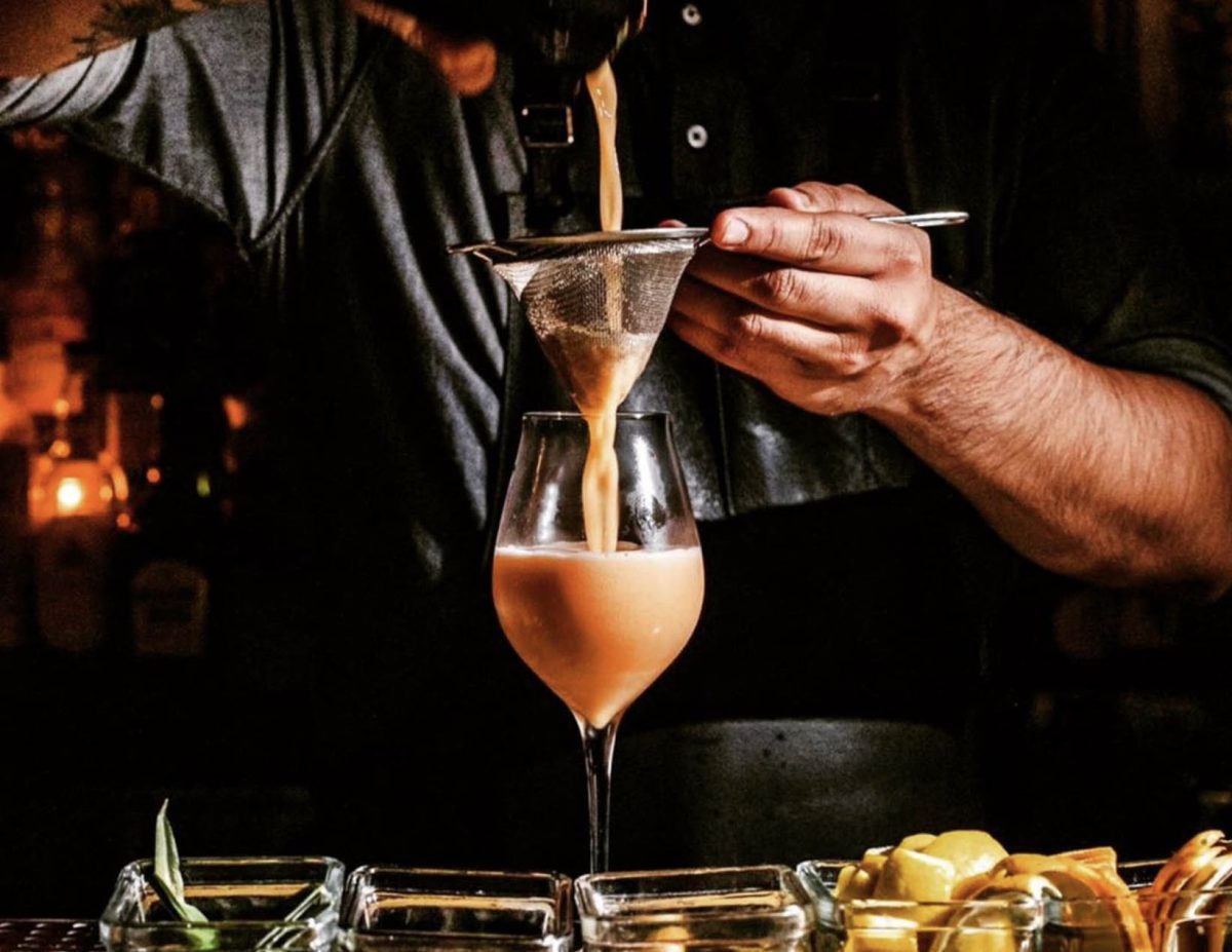 Nightlife Bars Patent Pending Speakeasy Bars in NYC Pink Cocktail