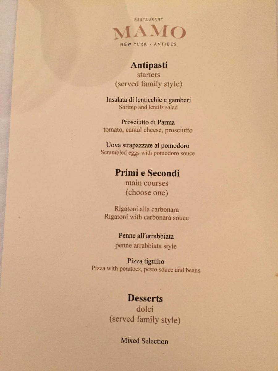 Our Experts Recaps Brick and Portal Blogger Brunch Mamo Menu