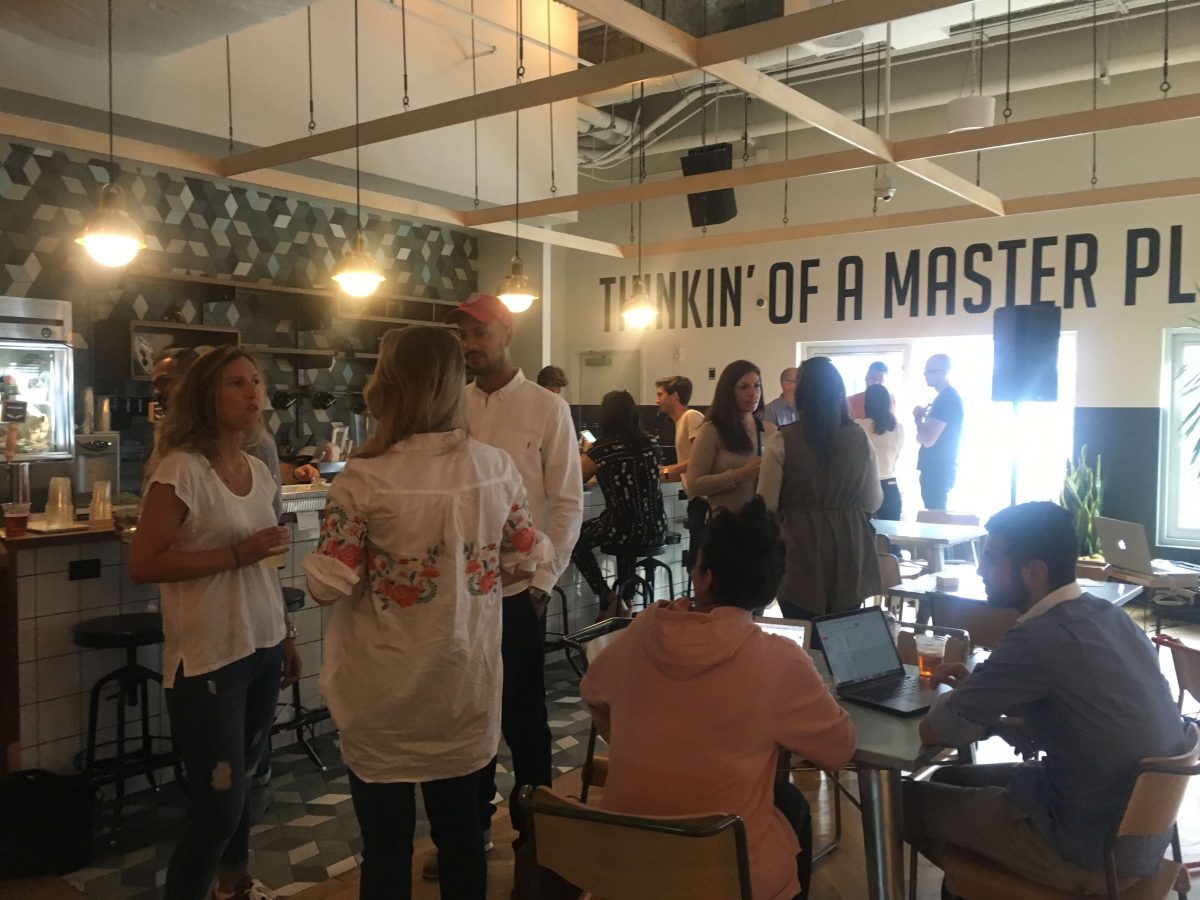 Our Experts Recaps BTSNYC Experience Aline Muniz Yaguara WeWork Networking