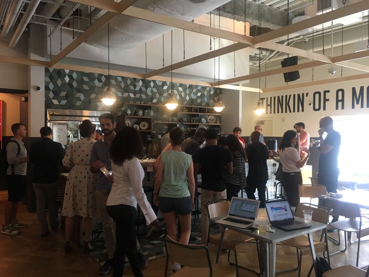 Our Experts Recaps BTSNYC Experience Aline Muniz Yaguara WeWork Tasting Experience