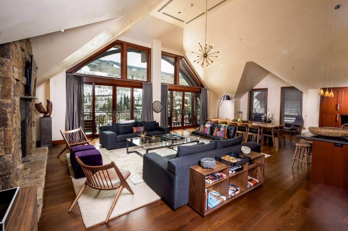 Our Experts Recaps Vail Solaris Residences Penthouse Livingroom
