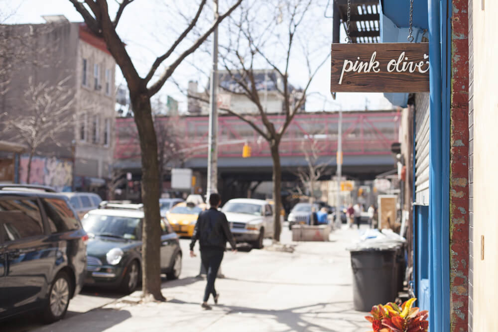 Shop Home and Kids Pink Olive Williamsburg Façade