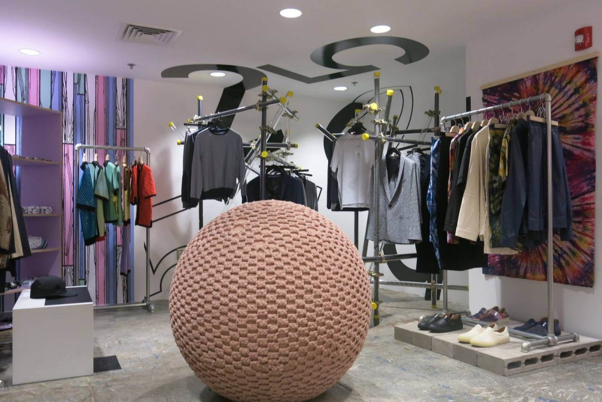 Shop Ladies and Gents Menswear Dover Street Market Inside Store