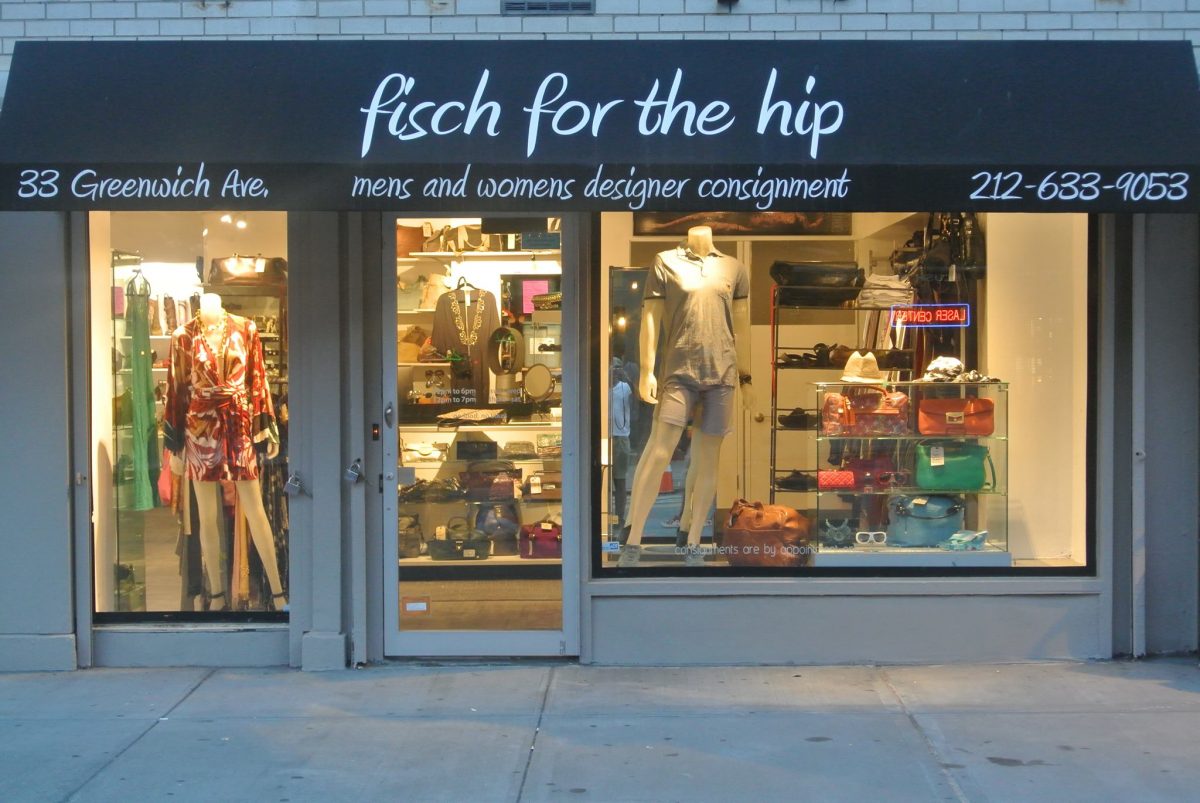 Shop Ladies and Gents Menswear Fisch for the Hip Façade