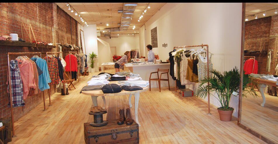 Shop Ladies and Gents Tenet Shop Southampton Inside Store