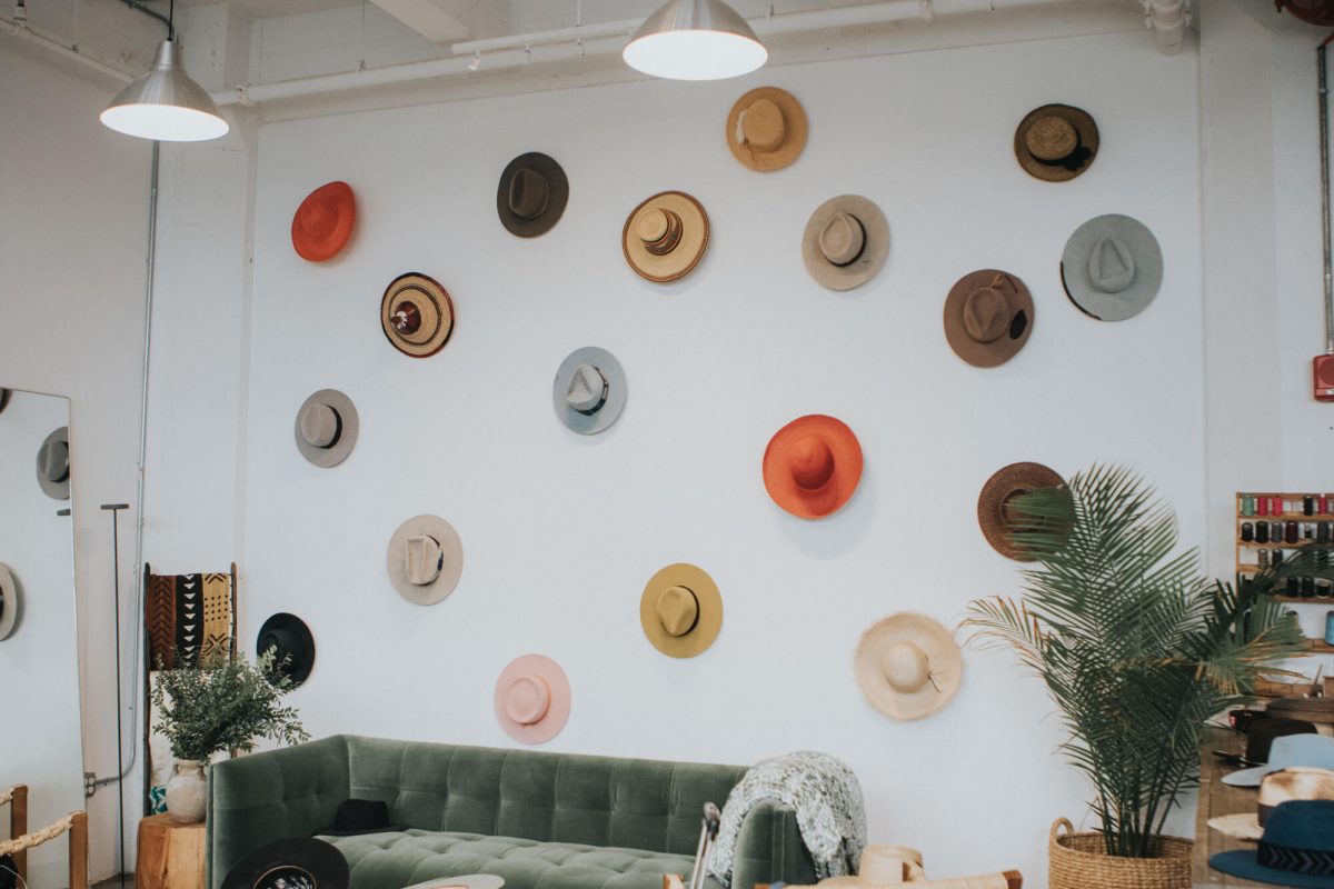 Shop Ladies and Gents Teressa Foglia Hats Wall Decor