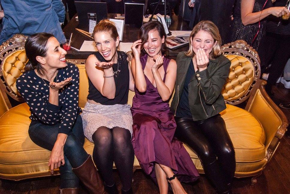 Shop Ladies and Gents Vaute Vegan Fashion Launch Night Leanne Friends