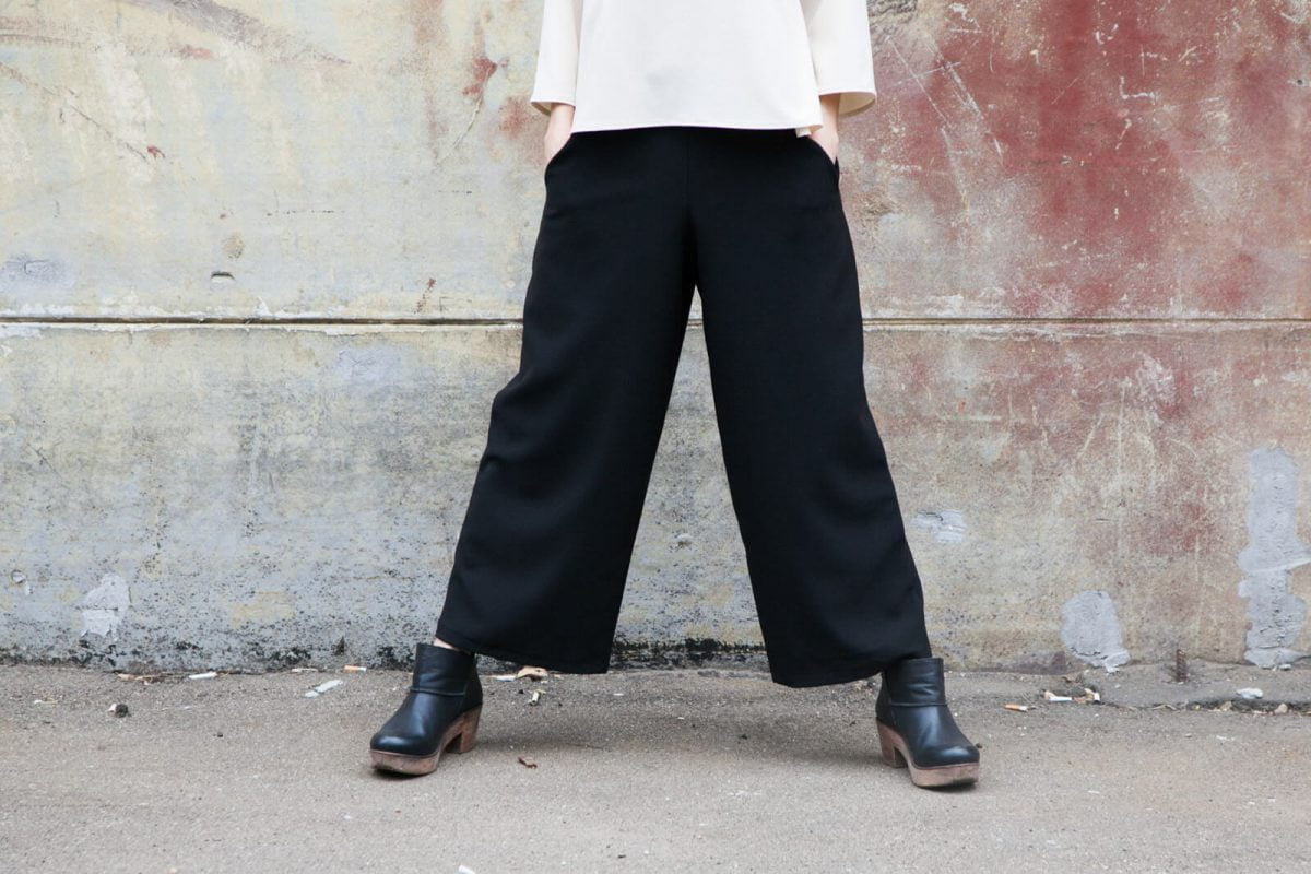 Shop Ladies Figura Clothes Sergey Korol Black Pants