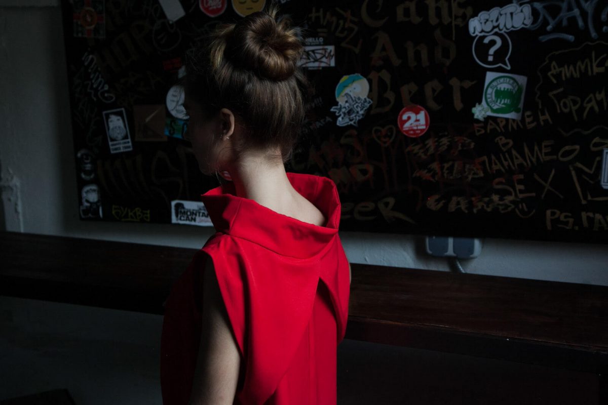 Shop Ladies Figura Clothes Sergey Korol Red Top