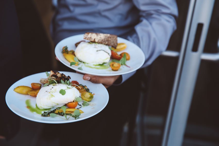 Shop NYC Wedding Fernanda Camoes Press Lounge Food