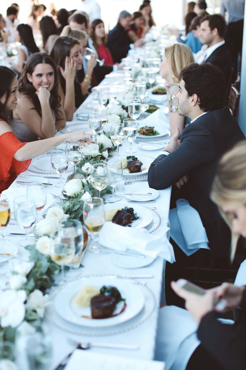 Shop NYC Wedding Fernanda Camoes Press Lounge Guests Dinner