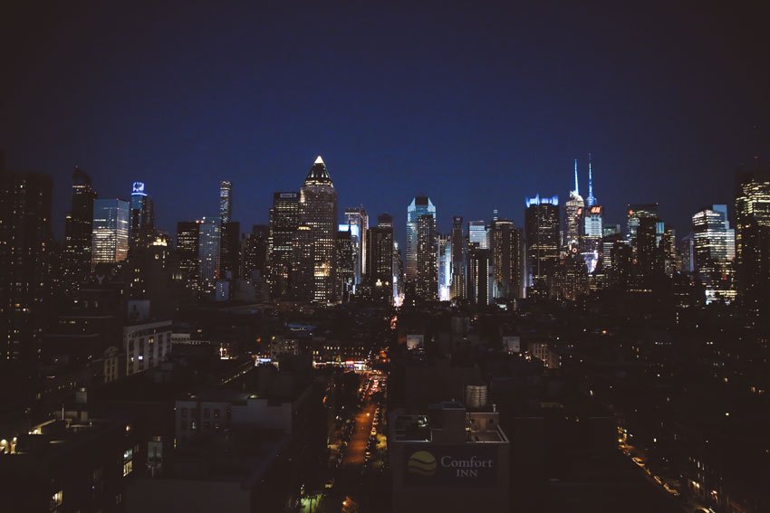 Shop NYC Wedding Fernanda Camoes Press Lounge Night