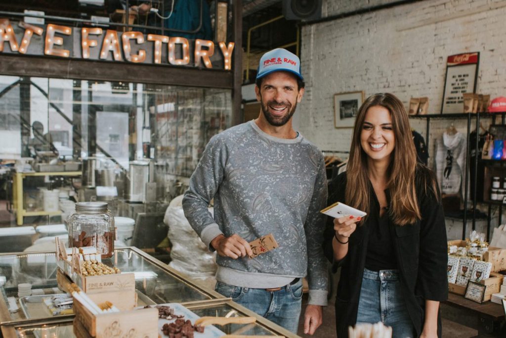 Shop Specialties Fine and Raw Chocolate Fernanda Paronetto with Daniel Sklaar