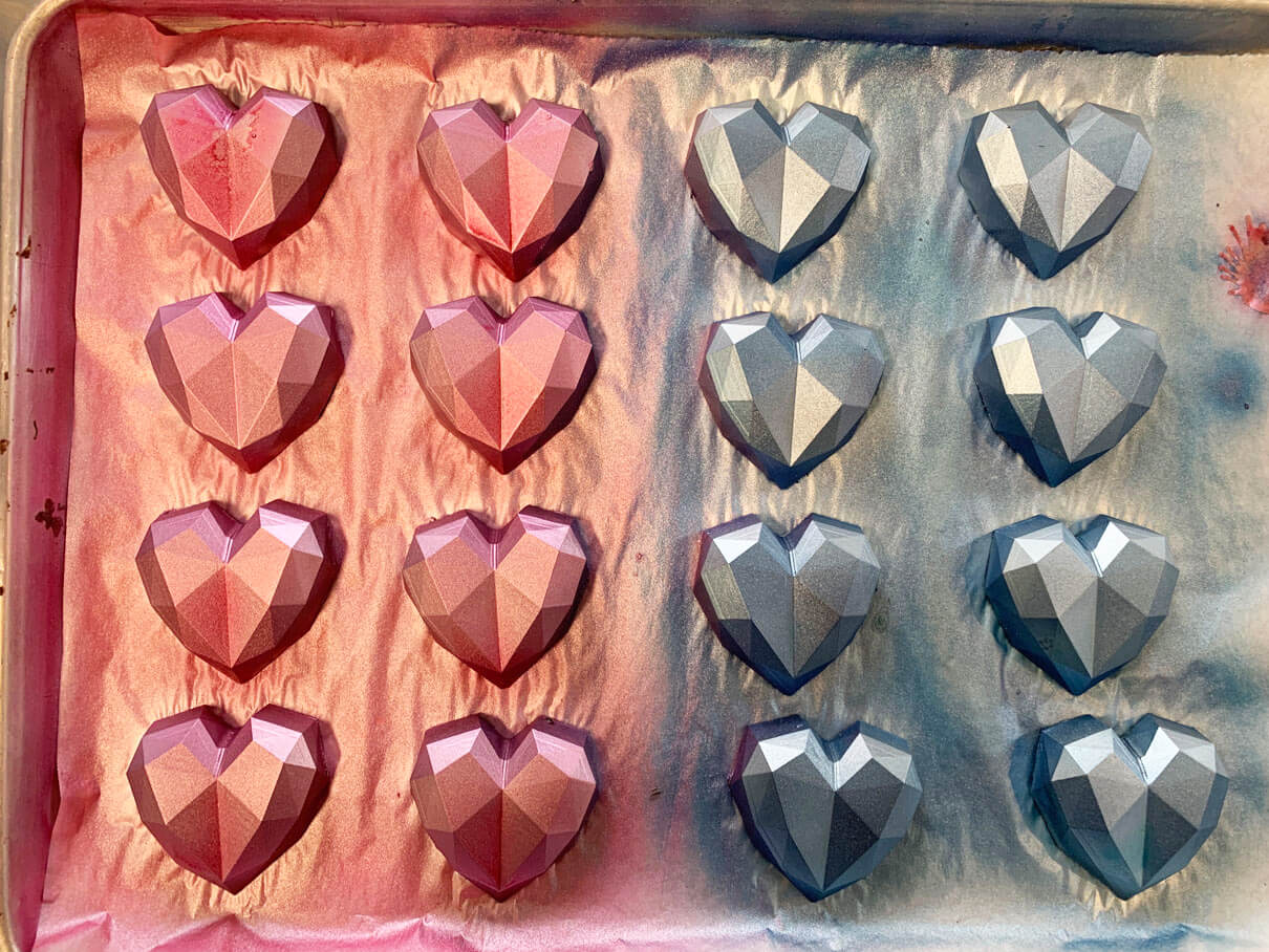 Shop Specialties Sweet Corner Bakeshop Mini Chocolate Nutella Hearts