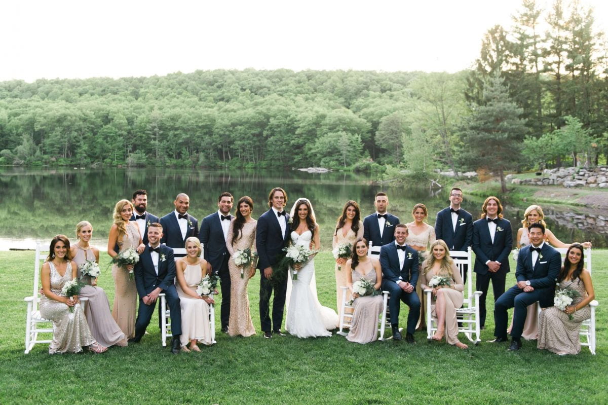 Shop Upstate NY Wedding Stephanie Karvellas Bridesmaids Groomsmen