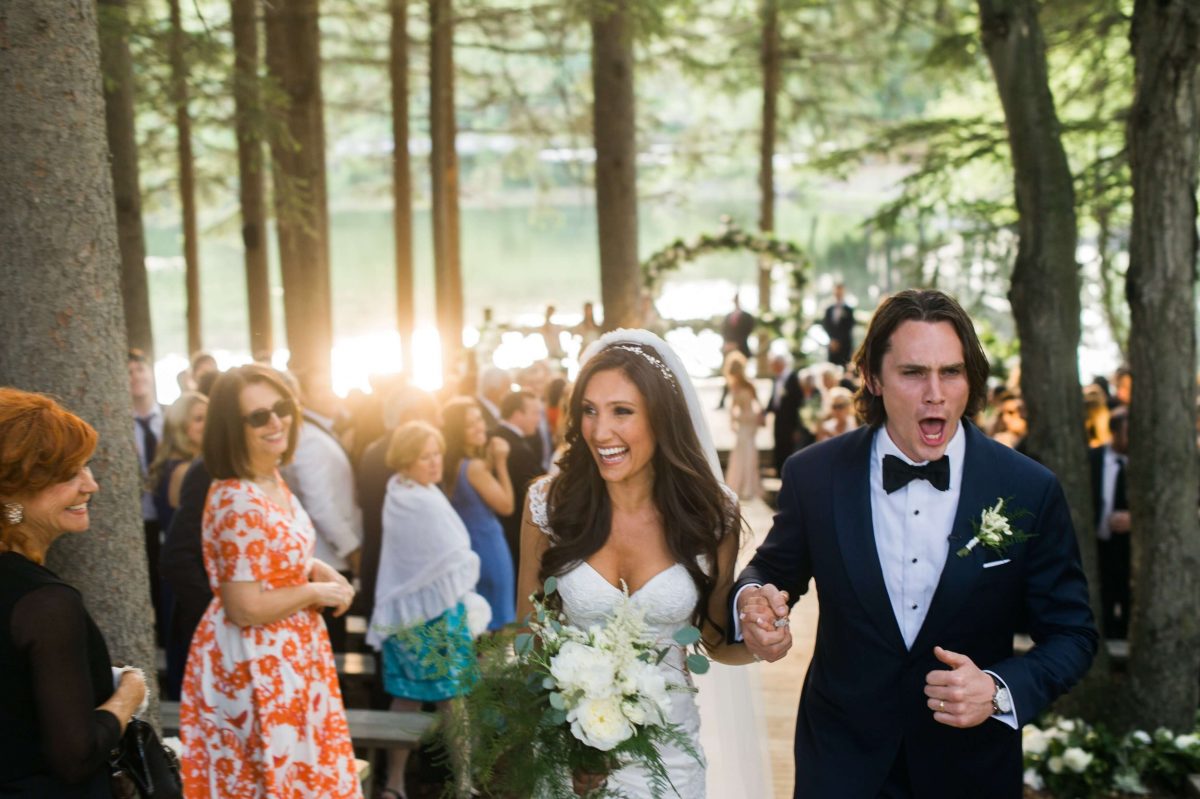 Shop Upstate NY Wedding Stephanie Karvellas Ceremony Married