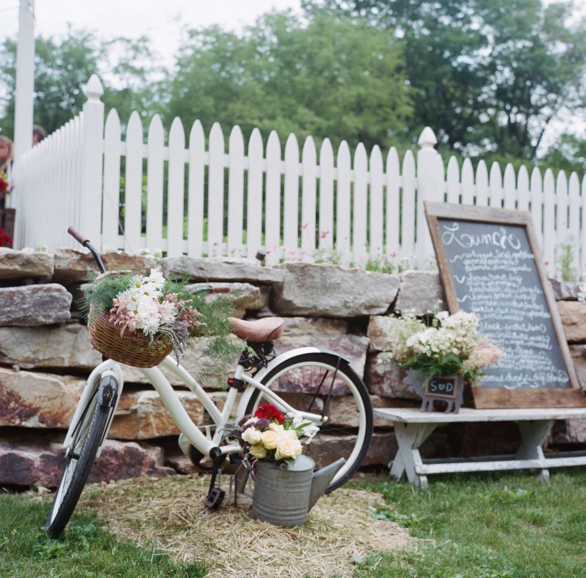 Shop Upstate NY Wedding Stephanie Karvellas Picnic Bike