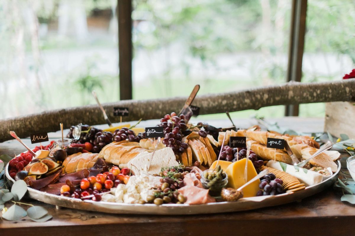 Shop Upstate NY Wedding Stephanie Karvellas Reception Cheeses