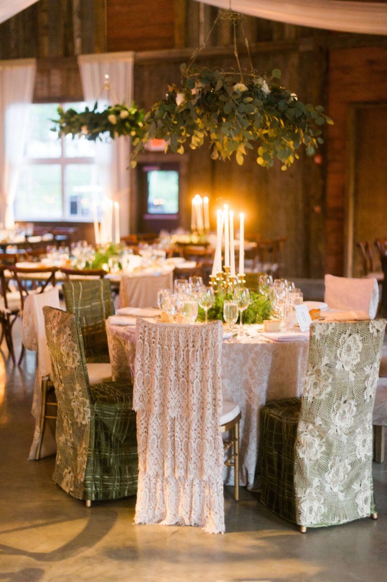 Shop Upstate NY Wedding Stephanie Karvellas Reception Table